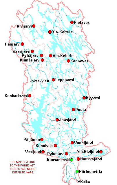 Kuusankoski map finland